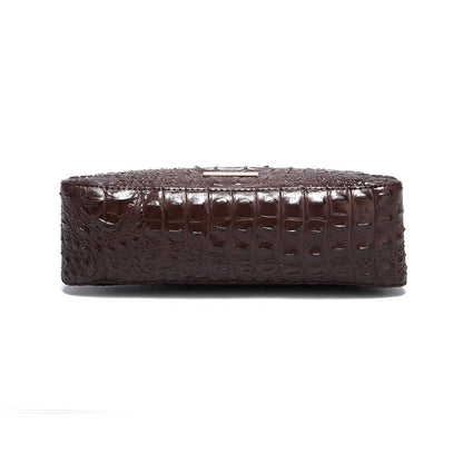 Reptile Luxe Shoulder Handbag