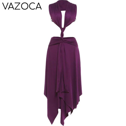 Tyra Backless Midi Dress