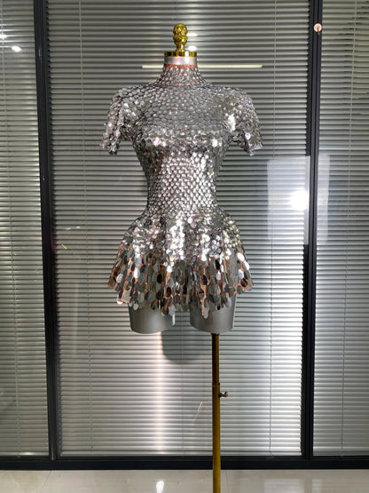Life Of The Party Sequins Dress