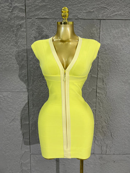 Roberta Bandage Mini Dress