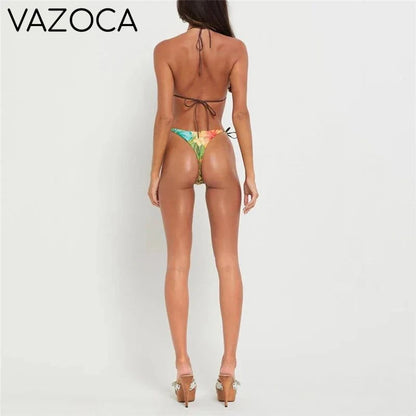 Tropical Paradise Tie Dye Bikini Set