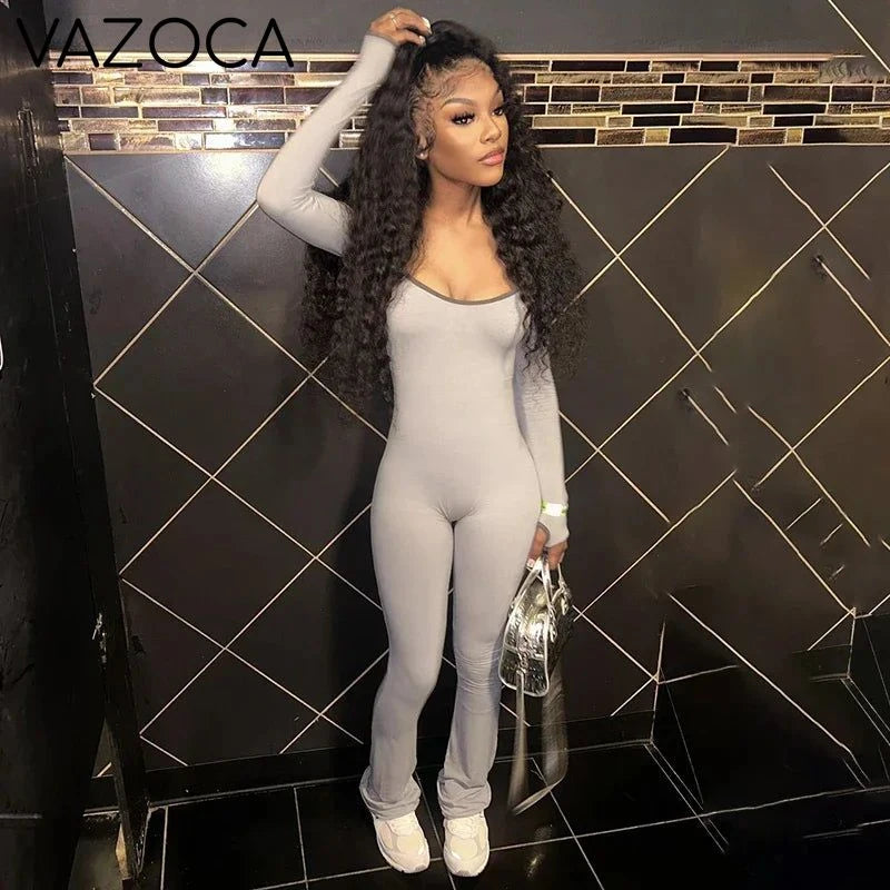 Activewear Jumpsuit With Detachable Sleeves