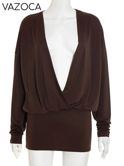 Nellie Ruched Mini Dress