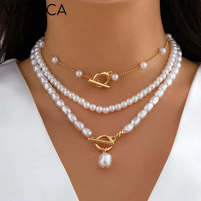 Pearl Pendant Necklace