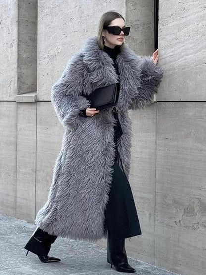 Keep Me Cozy Fur Coat