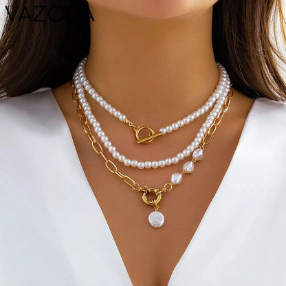 Pearl Pendant Necklace