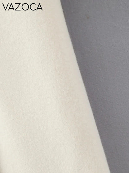 Fur Collar Elegant Trench Coat