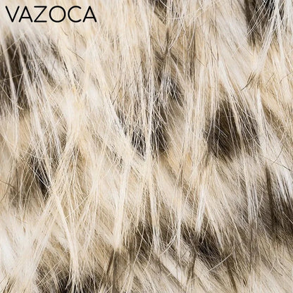 Leopard Fur Plush Coat