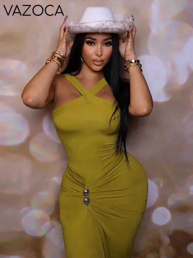 Elizabeth Bodycon Maxi Dress