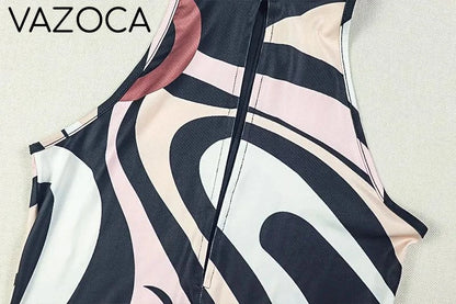 Zebra Print Jumpsuit