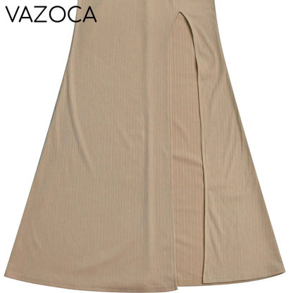 Hemp Rope Ruched Knit Dress
