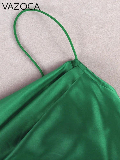 Jodie Elegant Bodycon Satin Dress