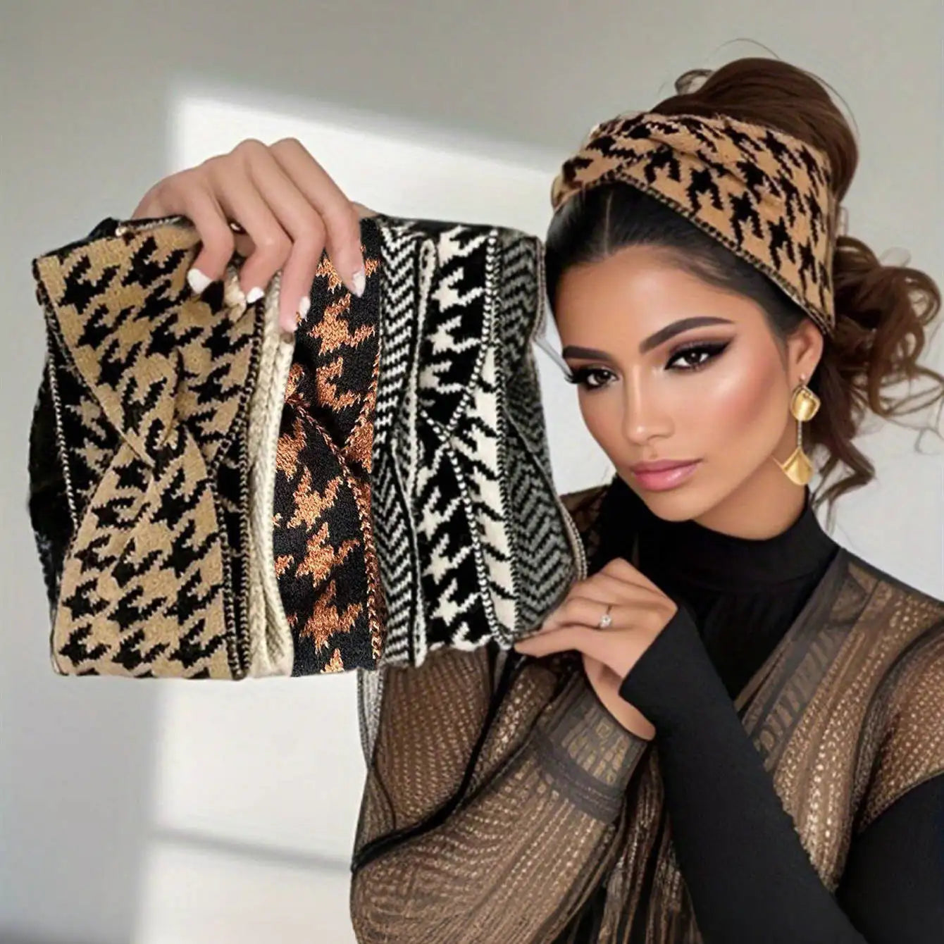 Retro Knitted Headband