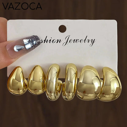 Chunky Vintage Drop Earring 01
