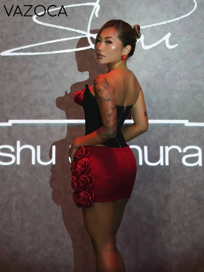 Lizzy Bandage Skirt Set