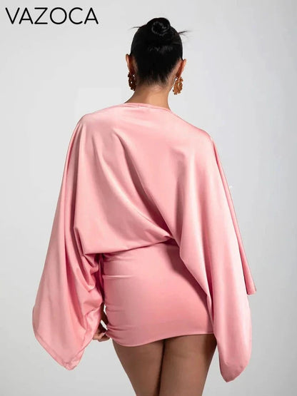 Classic Satin Mini Dress