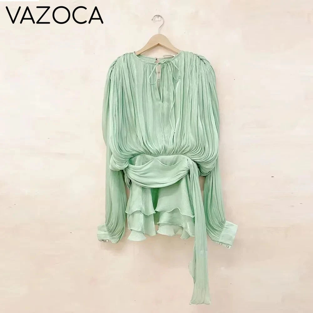Maritza Tunic Mini Dress GREEN
