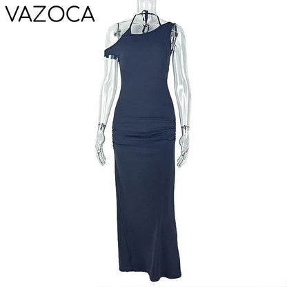 Josephine Ruched Elegant Maxi Dress