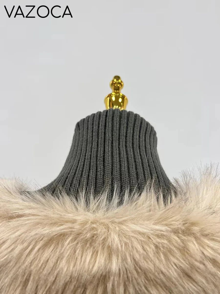 Fur Luxurious Crop Vest