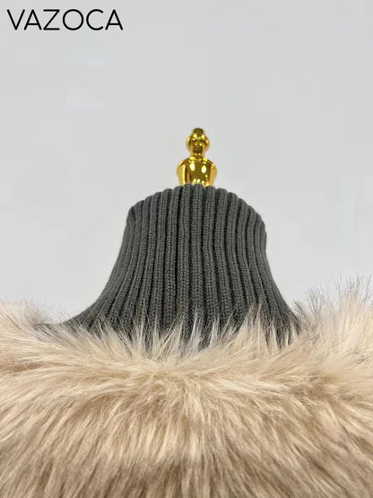 Fur Luxurious Crop Vest