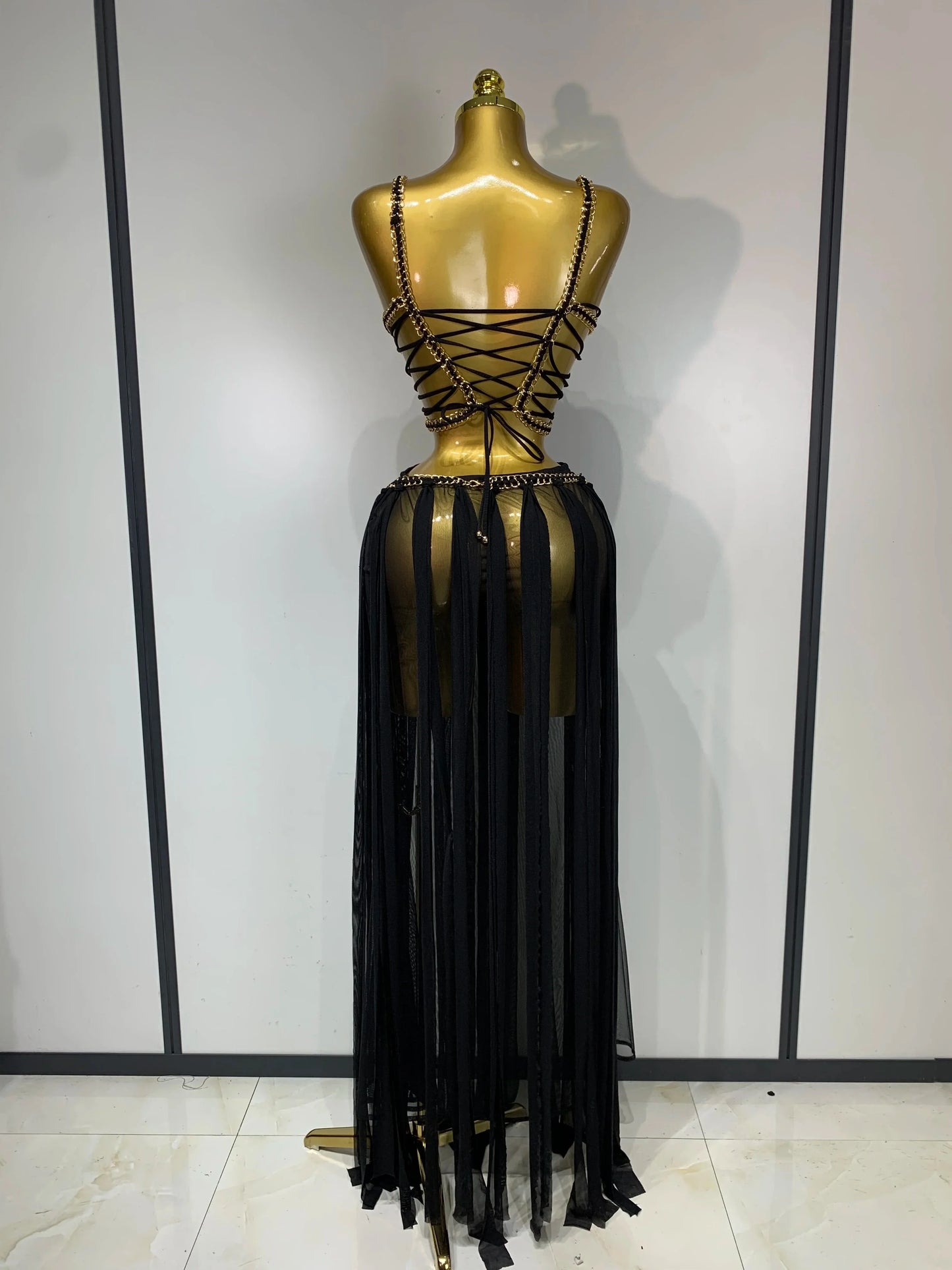 Celena Backless Maxi Dress
