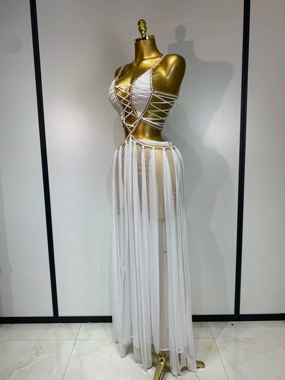 Celena Backless Maxi Dress