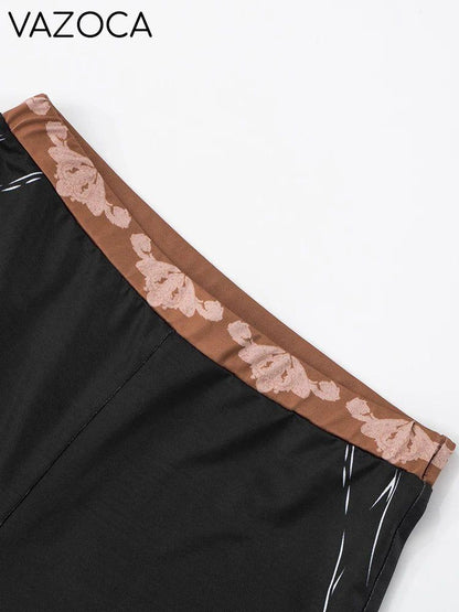 New Flame Mesh Pants Set