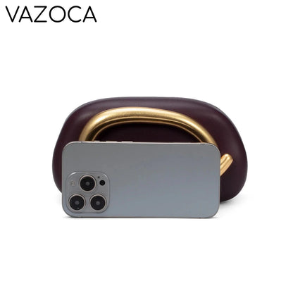 Leather Clutch Purse