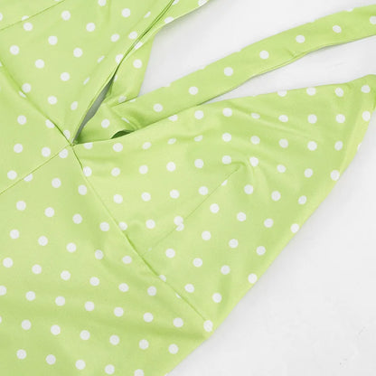 Polka Dot Ruffles Romper