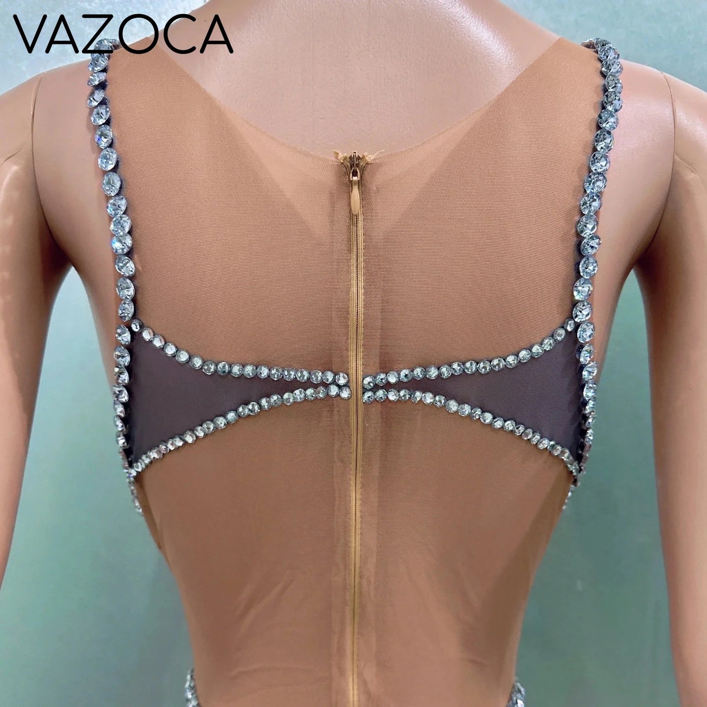 Shinning Diamond Mini Dress
