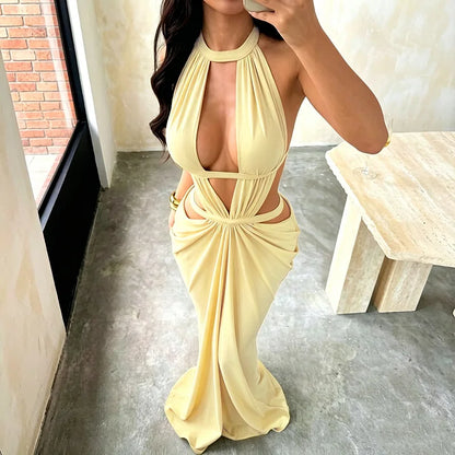 Katrina Cut-Out Maxi Dress