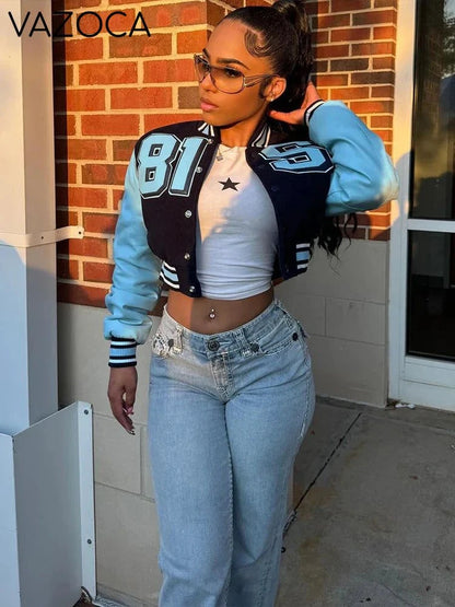 Autumn Leather Crop Jacket