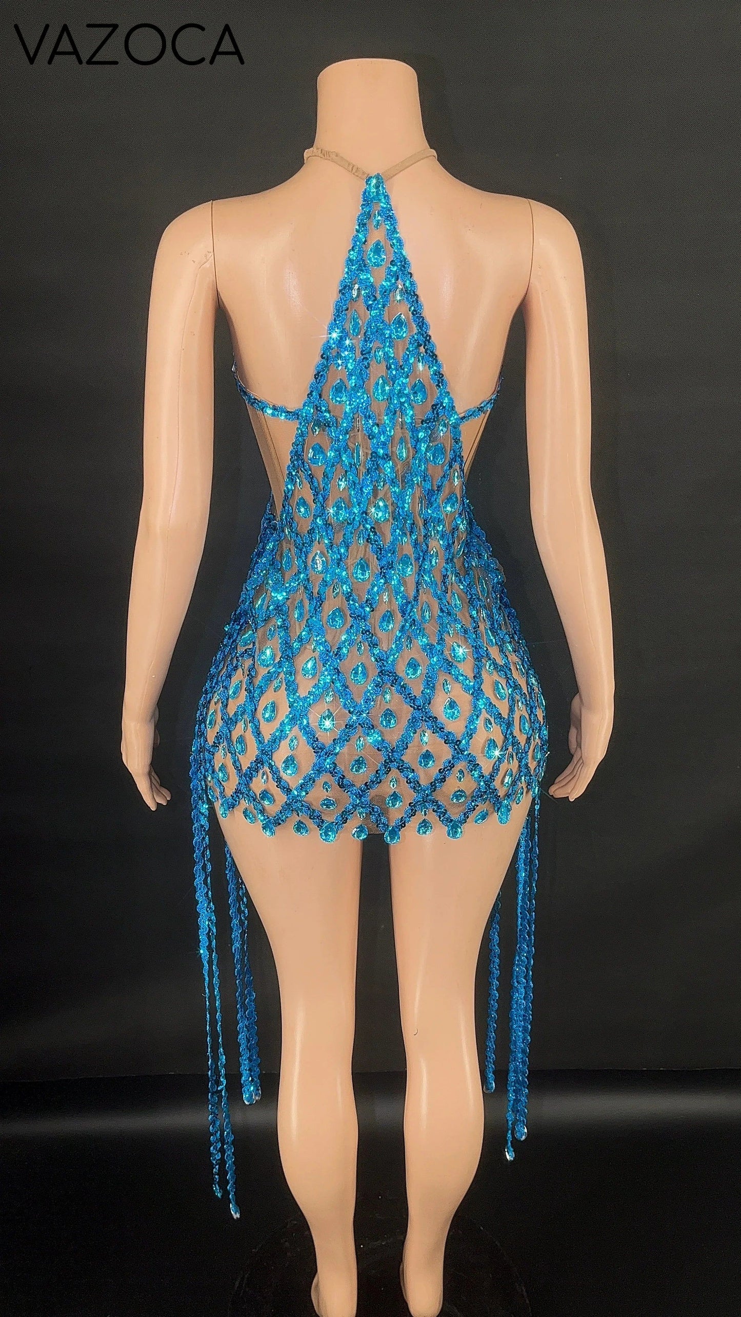 Diamonds In The Sky Mini Dress Set
