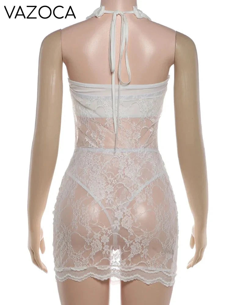Olivia Mesh Dress Set