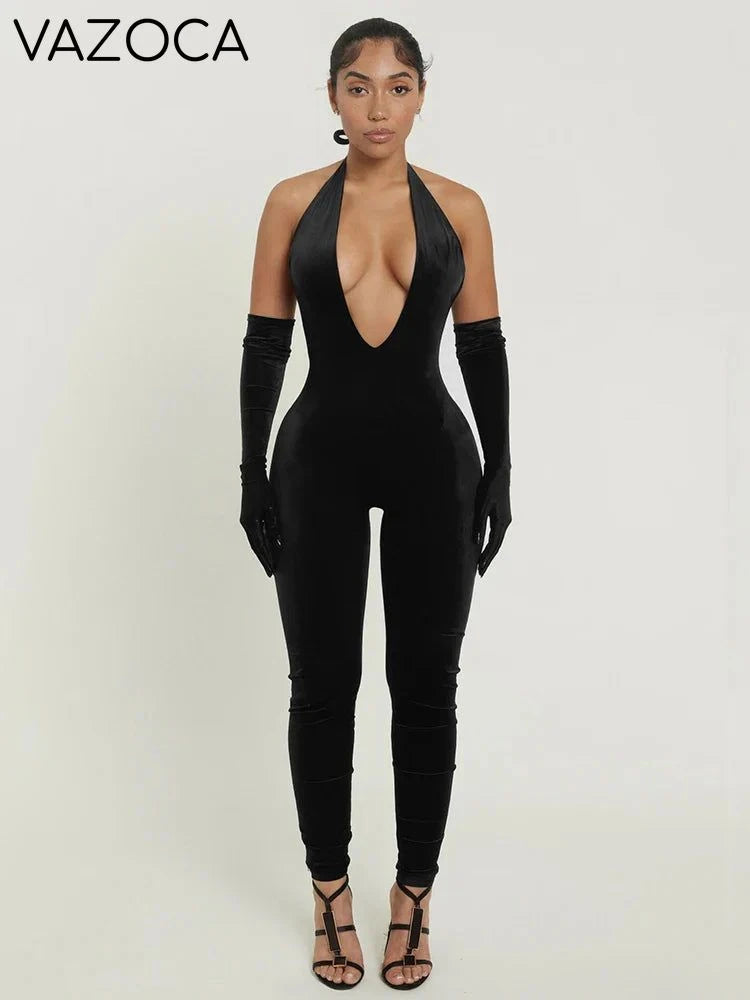 Shelli V-Neck Jumpsuit