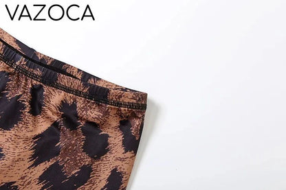 Wild Gyal Leopard Leggings Set