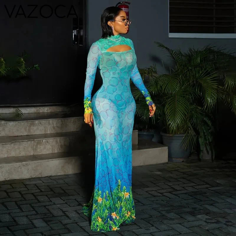 Garden Nights Maxi Dress