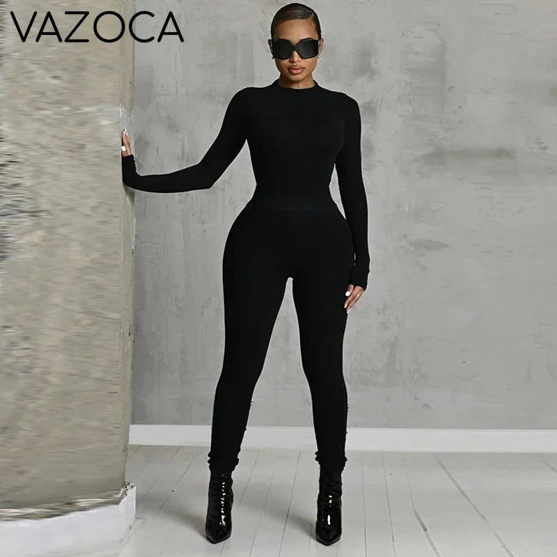 Active Stretchy Bodysuit Set
