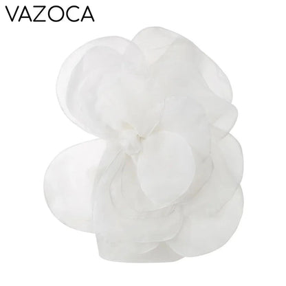 One Shoulder Flower Mini Dress