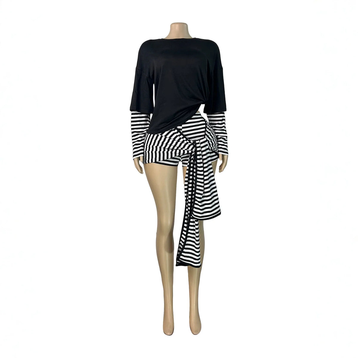 Issa Wrap Skirt Tie Skirt Set