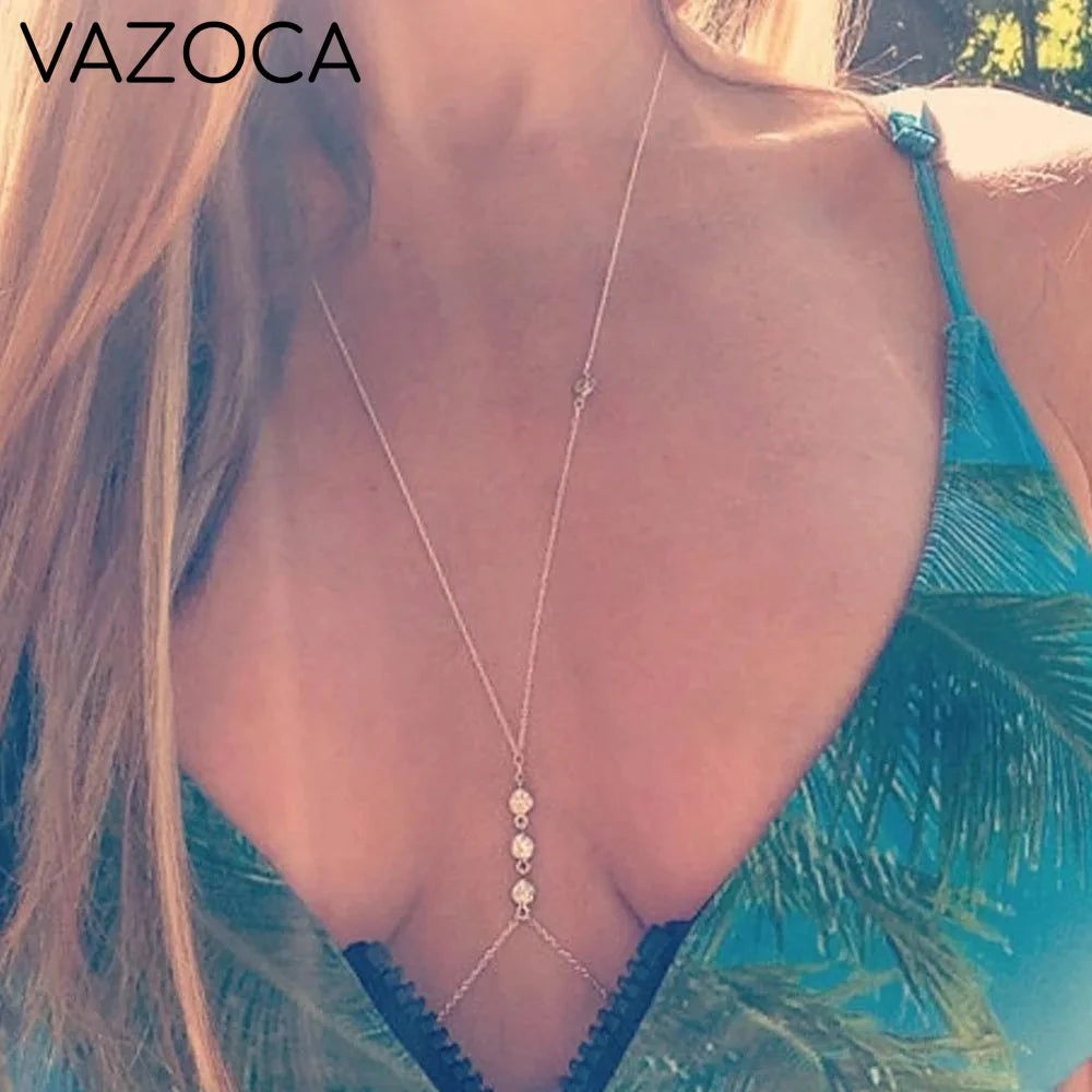 Pearl Boho Bikini Waist Chain Body Jewelry