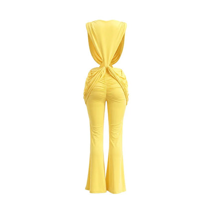Clara Ruched Jumpsuit