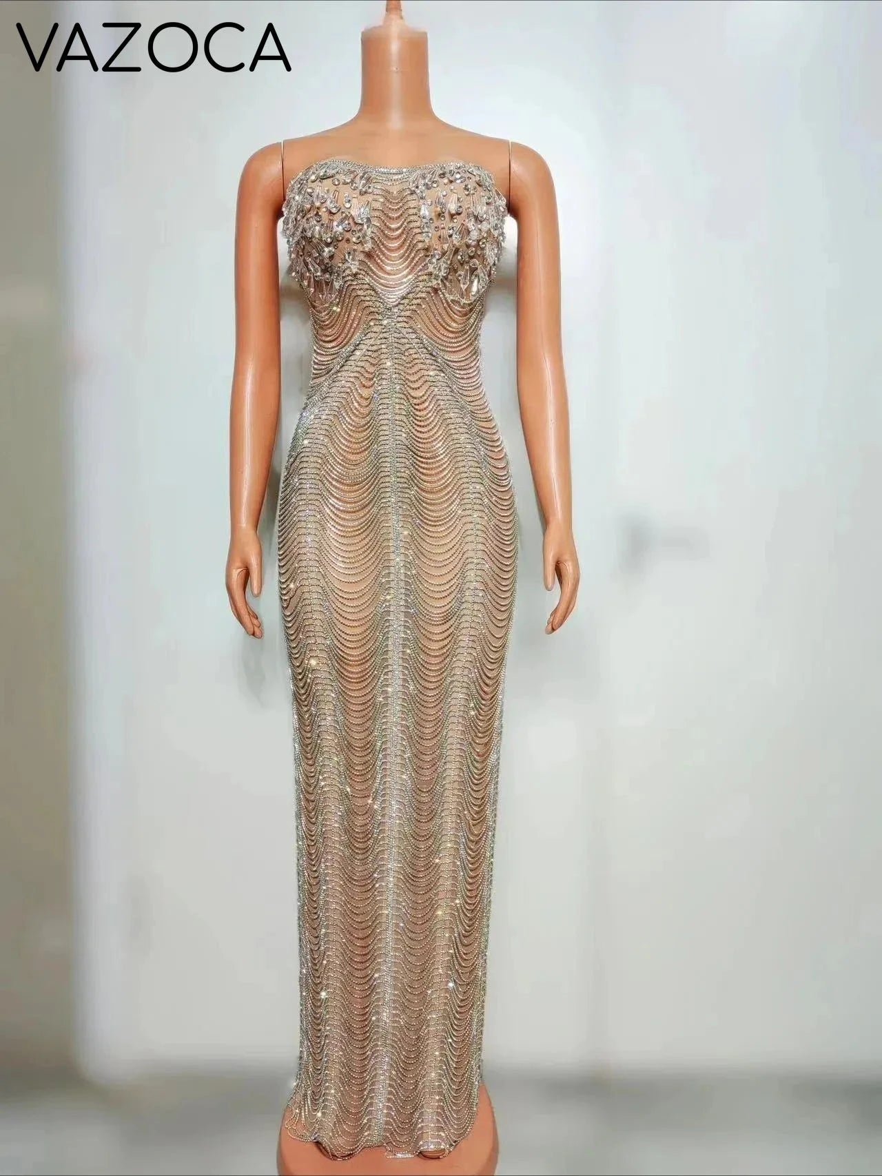 Suzann Luxury Diamond Dress
