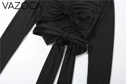Multi Knot Flare Tassel Pants Set