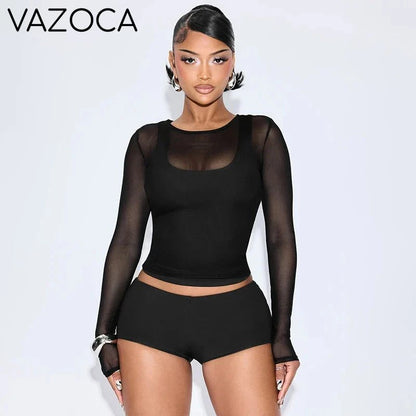 Bare Intentions 3-Piece Mesh Set