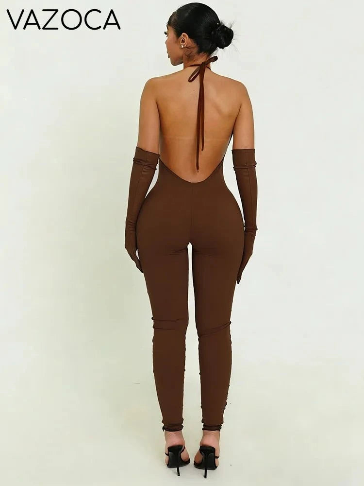 Shelli V-Neck Jumpsuit