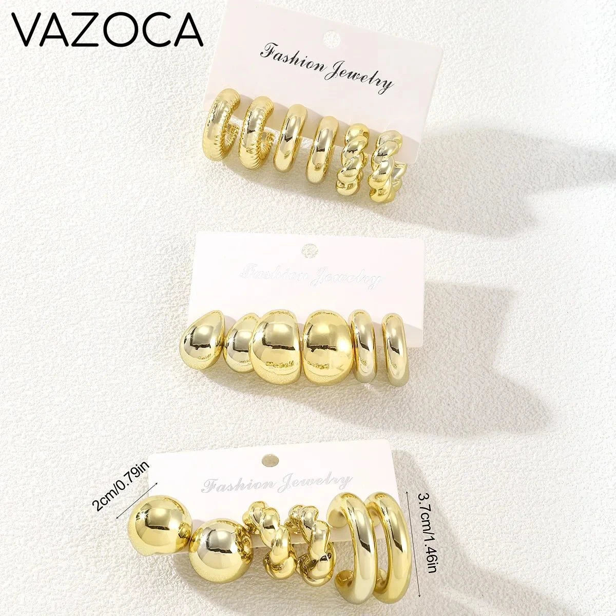 Chunky Vintage Drop Earring