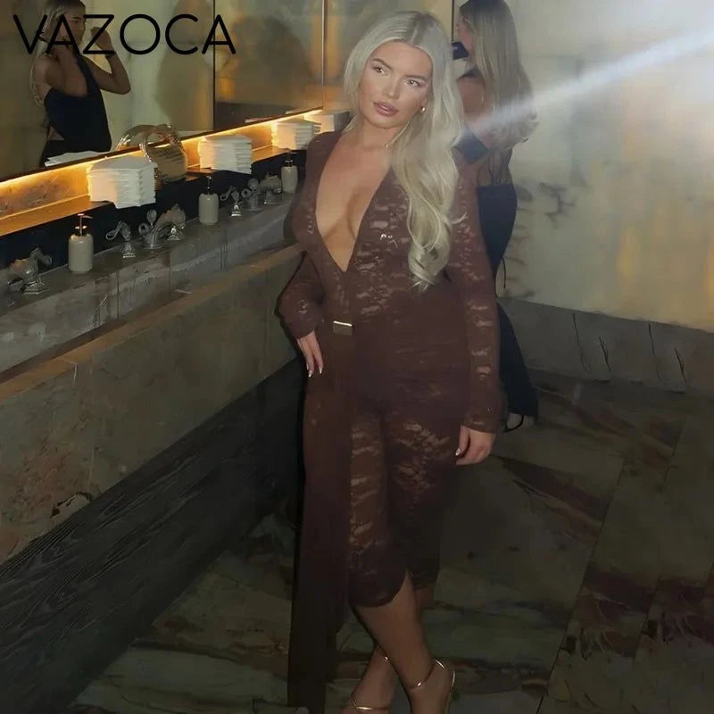 Jana Mesh Jumpsuit