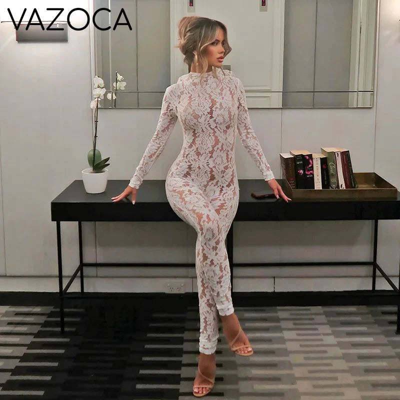 Catrina Mesh Jumpsuit