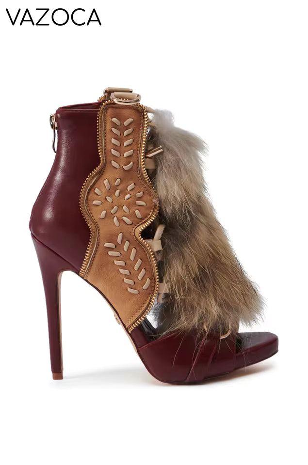 Vintage Fur Heels